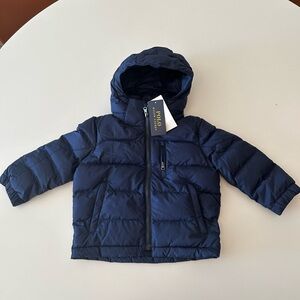 Polo Ralph Lauren Navy Puffer Jacket 2T